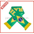 100% Acrylic Knitted Jacquard Fans Soccer Football Scarf